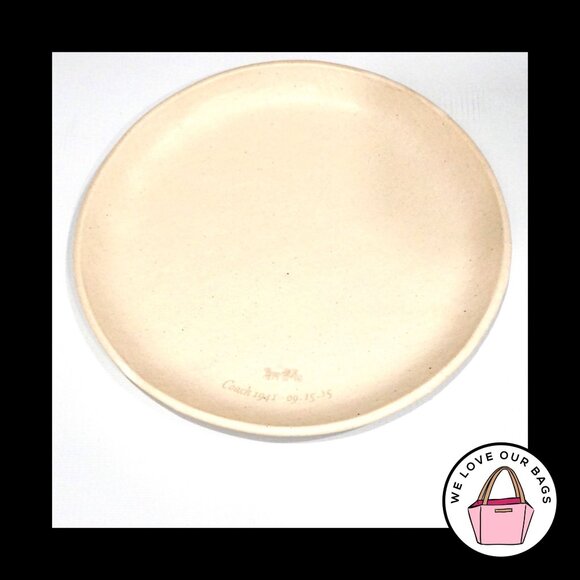 Rare COACH 1941 DINNER PLATES from FASHION WEEK DINNER 2015 by Fernando Aciar - Picture 1 of 6
